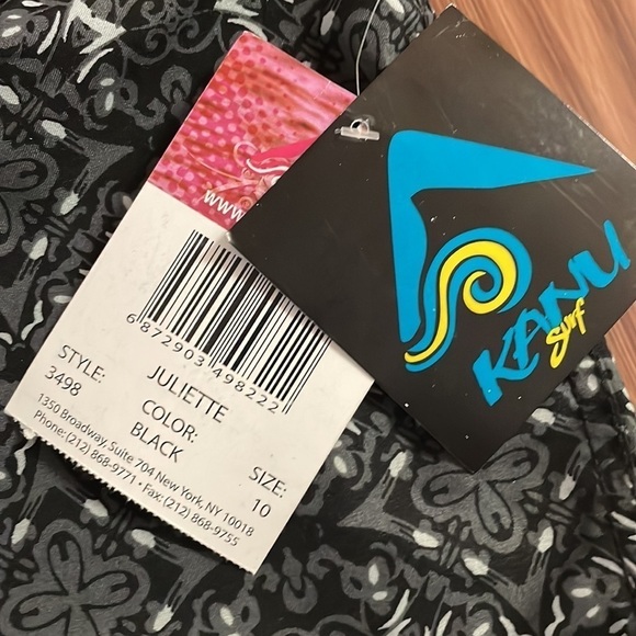 Nwt Kanu Surf Board Shorts Size 10 - Picture 5 of 9